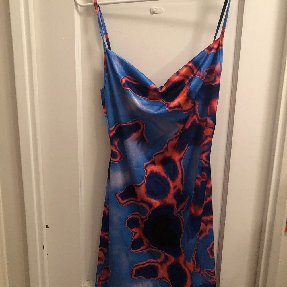 New Girl Order Heat Map Mini dress